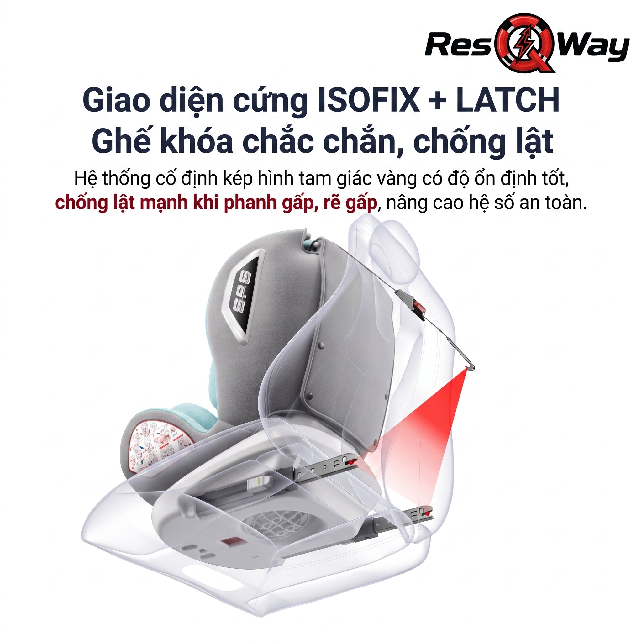 Ghế An Toàn Cho Trẻ Em Ô Tô Cao Cấp