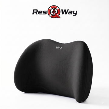 Gối cao su non tựa lưng và đầu ResQway