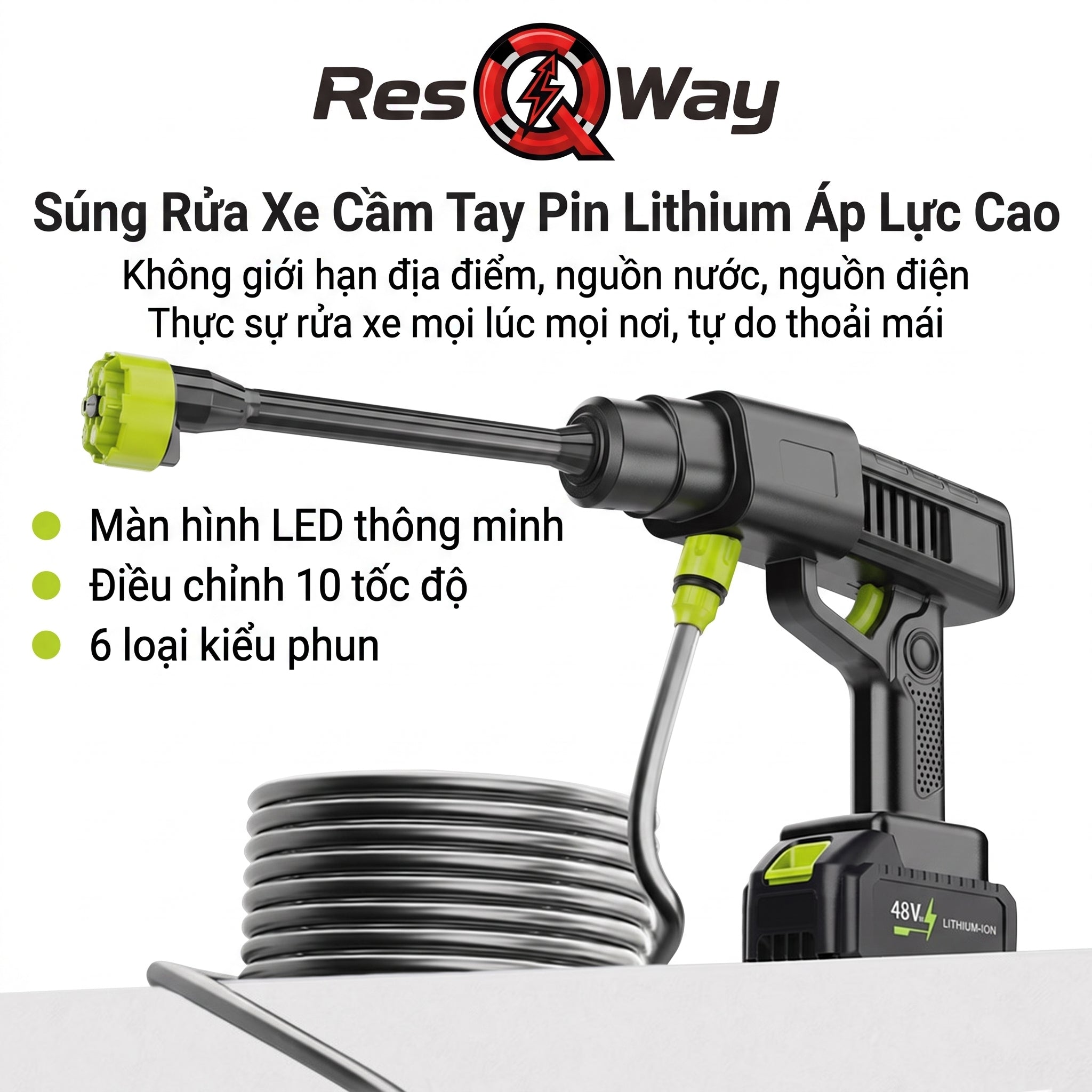 Súng rửa xe cầm tay