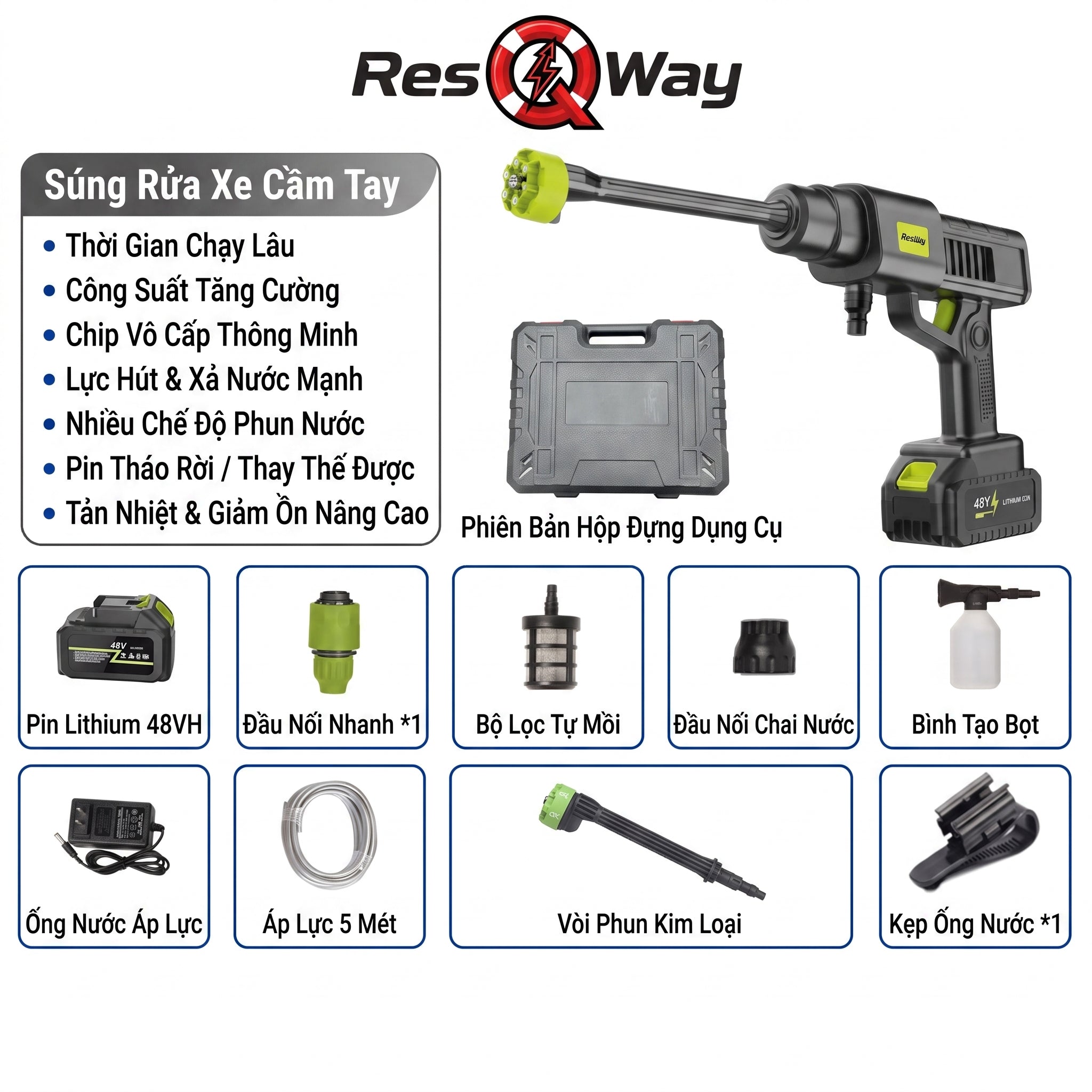 Súng rửa xe cầm tay