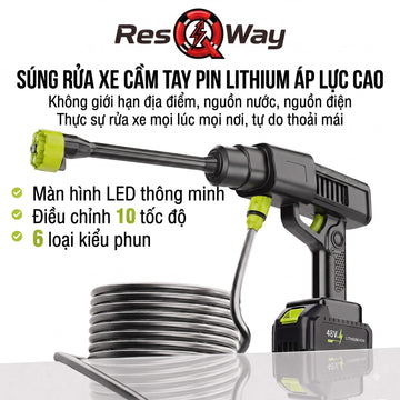 Súng rửa xe cầm tay ResQway